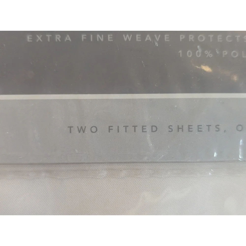 Jennifer Adams Split King Sheet Set Ivory Adjustable Bed Eternal Luxury  New